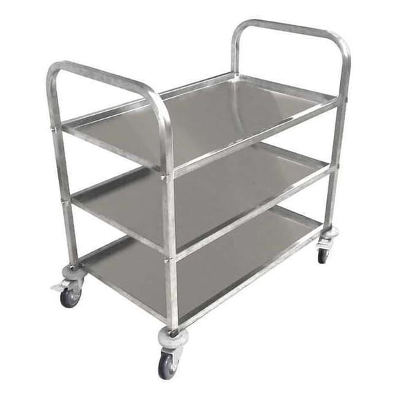 Manufacturer Varies Food Service Cart,Stainless Steel,450 lb 35ZW26