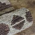 thumbnail image 5 of Hand Knotted Sumak Jute Eco-Friendly Area Rugs - 3'X5', Rectangle Shape, Brown Beige Color, Oriental Pattern, High Pile, Natural Fiber, Outdoor Indoor Handmade Area Rugs For Living Room (J00021), 5 of 10