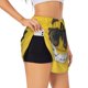 thumbnail image 1 of Balery Smiling With Sunglasses Pantalones cortos deportivos para mujer con forro y dos bolsillos, elásticos, para entrenamiento, gimnasio, yoga-Medium, 1 of 7