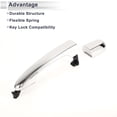 thumbnail image 3 of Manijas de puerta exteriores traseras izquierda de Unique Bargains para Kia Sorento 2011-2015, reemplazo duradero de manija de puerta ABS 1 pieza, 3 of 6
