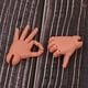 thumbnail image 1 of Modelo De Manos Articuladas Masculinas Flexibles Para Accesorios De Muñeca BJD 1/4, Color Café, 1 of 8