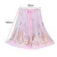 thumbnail image 5 of Soumake Chiffon Scarf Stylish Practical Beauty Girl Wrap Shawl for Daily Wear, 5 of 8