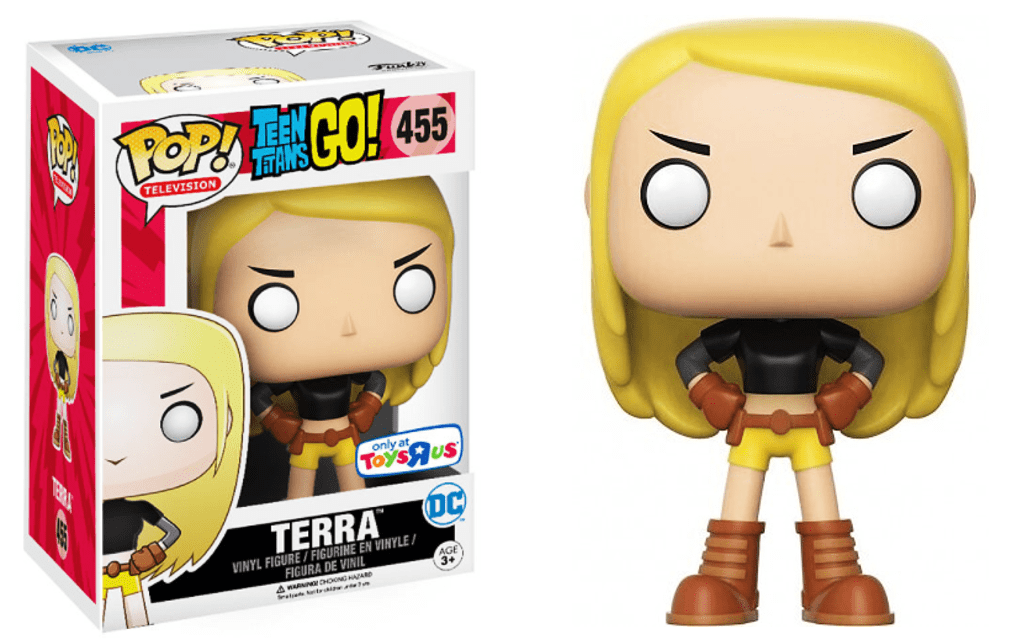 Funko Pop Television Teen Titans Go 455 Terra Vinyl Figure Toys R US for sale online 