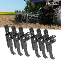 Kojem ATV/UTV Chisel Plow Scarifier Implement with 6 Independently Adjustable Chisels Universal Cultivator Attachment