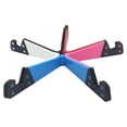 thumbnail image 1 of SHISUYAN 5 PCS Cell Phone Tablet Stand Universal Foldable Phone Mount V Shape Smart Phone Desktop Holder, 1 of 8