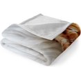 thumbnail image 3 of Blanket Throw Large, Kids Adults Microfiber Fluffy Soft Warm Lightweight 3D Cat, 3 of 7