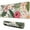 Cartoon Flowers And-1, variant on Big Red Flowers and Yellow Flowers mousepad Gamingwaterproofnon Slip for Office Home Work GamingmousematRubber Base Mousepad with Stitched Edges 31.5x11.8inches