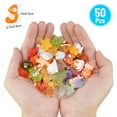 thumbnail image 6 of 50PCS Mini Resin Animals, Assorted Sea and Land Figurines for Fairy Garden, Aquarium, Terrarium, Potted Plants, DIY Crafts, Scavenger Hunts, Outdoor Indoor Decorations, Sensory Play, 6 of 6