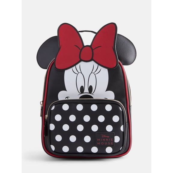 Minnie Mouse Women's Mini Backpack, Black