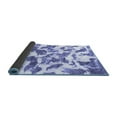 thumbnail image 2 of Ahgly Company Indoor Square Abstract Blue Modern Area Rugs, 3' Square, 2 of 4