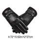 thumbnail image 3 of Rapeiae Leather Gloves for Men In Winter Warm with Thick Velvet and Waterproof Touch Screen for Cycling Student and Female Motorcycle Riding Glove, 3 of 9