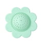 thumbnail image 1 of Pisexur Batería de cocina Protector de desagües con forma de flor, recogedor de pelos, colador, trampa, filtro de fregadero antiobstrucción de plástico reutilizable para la cocina del hogar, 1 of 5