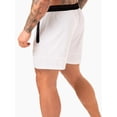 thumbnail image 4 of SUNSIOM Men Sports Casual Shorts Patchwork Drawstring Elastic Waist Mesh Quick Dry Short Pants Fitness Training Running Muscle Shorts, 4 of 5