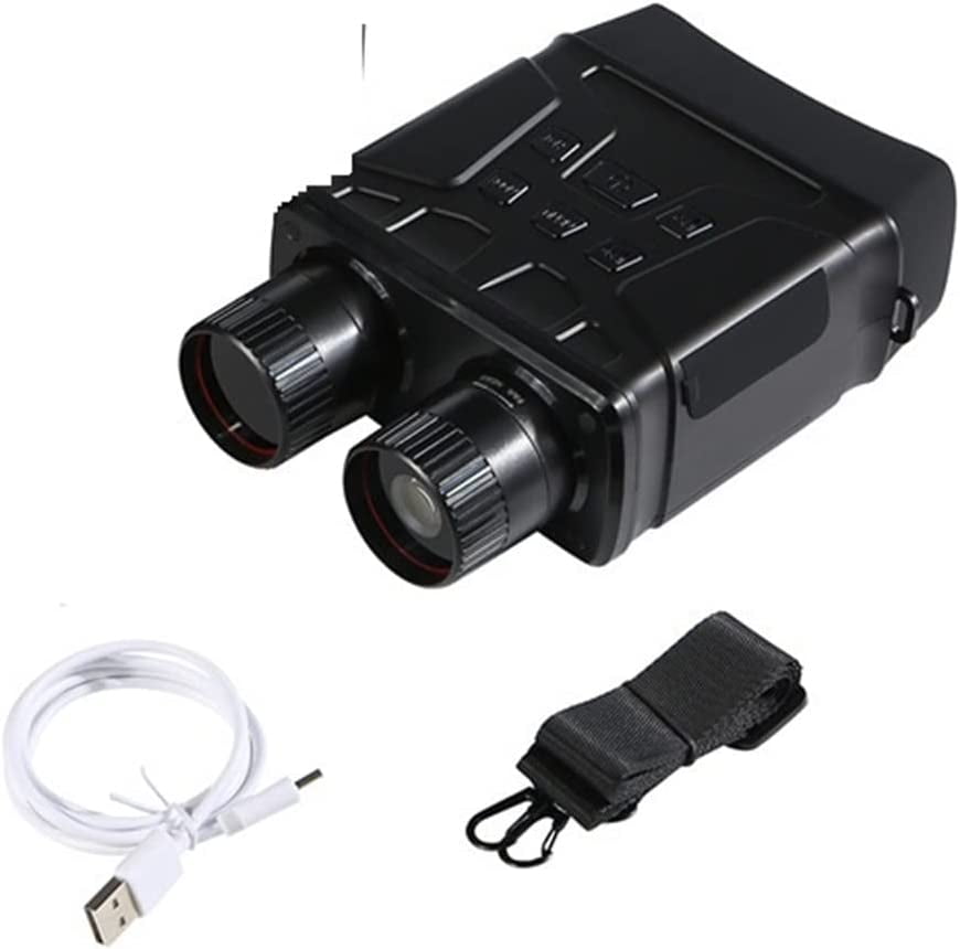 1080P Night Vision Binoculars Binoculars Night Vision Device R6 850nm Infrared 5X Digital Zoom Hunting Telescope Outdoor Day Night Dual Use 300m Electronics