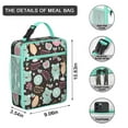 thumbnail image 2 of Waterproof Reusable Bento Lunch Box Bag with Bear Design – Ideal for Outdoor Adventures, 2 of 5