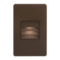 thumbnail image 1 of Dainolite DLEDW-234-BZ Bronze LED Step/Wall Light, 1 of 1
