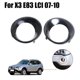 thumbnail image 5 of 2PCS Lamp Hood Primed Black Fog Light Lamp Trim Driving Light Cover for-BMW X3 E83 LCI 2007-2010, 5 of 5