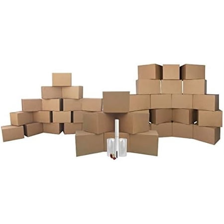 3 Room Basic Kit 42 Packing Boxes And Supplies For Moving