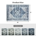 thumbnail image 6 of CHITOOMA 8'x10' Area Rugs for Living Room, Machine Washable Rugs Vintage Area Rug for Bedroom Dining Room Dorm Office with Non-Slip Backing, Stain Resistant Non-Shed Carpet, 6 of 11