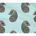 thumbnail image 4 of oneOone Cotton Flex Fabric Paisley Block Printed Fabric 1 Yard 40 Inch Wide, 4 of 4
