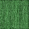 thumbnail image 1 of Ahgly Company Indoor Square Abstract Emerald Green Modern Area Rugs, 4' Square, 1 of 4