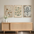 thumbnail image 4 of Singg Vintage Flower Canvas Wall Art,Antique Botanical Wall Decor,Neutral Bouquet Wall Painting,Aesthetic Floral Artwork for Living Room,Bedroom,Dining Room,Office, 4 of 6