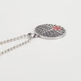 thumbnail image 5 of MetalJC Stainless Steel Tree of Life Medical Alert ID Necklace Pendants for Men Women, Engraved Customize Now, 5 of 6