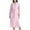 Pink, variant on THDHVS Womens Robe,Bathrobe for Women,Women's Warm Nightgown Plush Fabric for Comfortable During Cold Nights Knee Length Gown for Loungewear and Relaxing