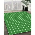 thumbnail image 3 of Ahgly Company Machine Washable Indoor Rectangle Transitional Green Area Rugs, 3' x 5', 3 of 7