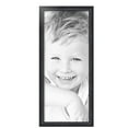 thumbnail image 2 of ArtToFrames 12" x 29" Galleria Noir Picture Frame, 12x29 inch Black MDF Poster Frame (WOM-4083),  Pack, 2 of 8