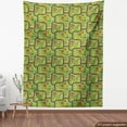 thumbnail image 3 of Ambesonne Car Race Track Fabric by the Yard Upholstery, Cartoon Road, 5 Yards, Multicolor, 3 of 4