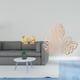 thumbnail image 2 of Tirador de mueble de latón con forma de lazo, tirador de armario con diseño de hojas de palma, placa de pared de madera, decoración de pared de latón, 2 of 8