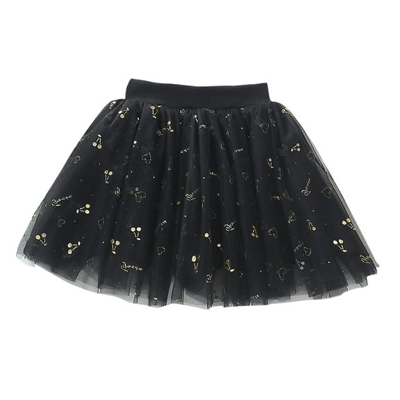 Summer Saving! Ashirexll Summer Skirts, Midi Skirt, Girls' Summer Half Skirt Mesh Skirt Embroidery Mesh Solid Princess Bowknot Skirt