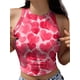 thumbnail image 1 of Txlixc Camisole sin mangas para mujeres recorta chalecos con estampado de patrón estético de moda y recorta chalecos de camuflaje de verano Txlixc moda, 1 of 9