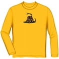 thumbnail image 2 of Don't Tread On Me USA Patriotic Yellow Long Sleeve Graphic TShirt-XX-Large, 2 of 2