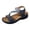 Blue_001, variant on Domuza Womens Wedge Sandals, Adjustable Strap Open Toe Casual Comfort Sandals, Lightweight Non-Slip Summer Walking Shoes Pink 7.5(EU-39)