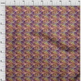thumbnail image 4 of oneOone Cotton Cambric Purple Fabric Abstracts Sewing Craft Projects Fabric Prints By Yard 56 Inch Wide, 4 of 5