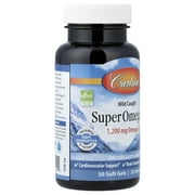 Carlson Wild Caught Super Omega-3 Gems®, 50 Soft Gels