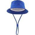 thumbnail image 2 of Cotton Baby Sun Hat Infant Toddler Boys Girls Bucket Hats Summer Sun Protection Kids Beach Caps, 2 of 5
