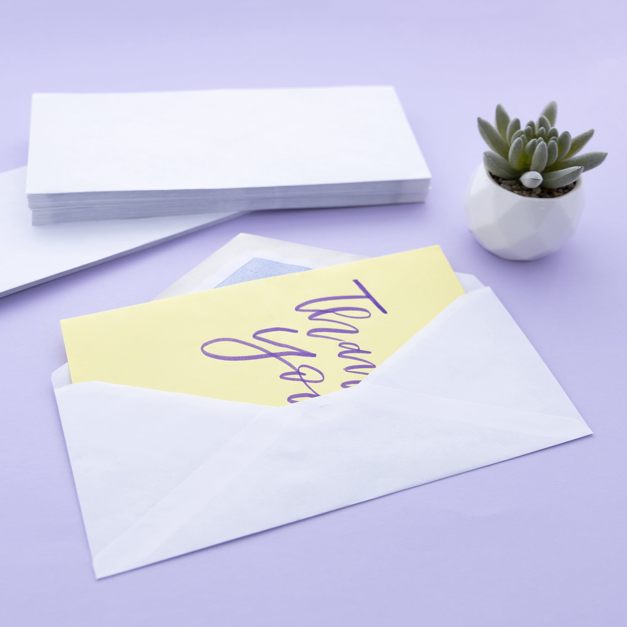 BAZIC Security Envelope Gummed Seal 4 1/8" x 9 1/2" #10 Tint Mailing Envelopes, 960-Count