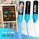 thumbnail image 3 of Rotuladores de tiza FansarRiche Jumbo, 15 mm, ventana, 12 colores, paquete de 2, 3 of 6