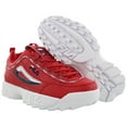 thumbnail image 4 of Fila Disruptor II Premium Biella Mens Shoes Size 11.5, Color: Red/White, 4 of 5
