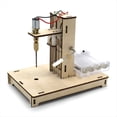 thumbnail image 4 of Mini Desktop Drill Students Science and Technology Small Production Invention DIY Wooden Board Drilling Model Tools, 4 of 6