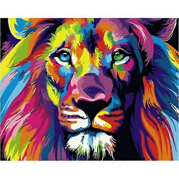 Paint by numbers for adult kids, paint by numbers Animal painting kit