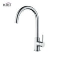 thumbnail image 5 of Kibi USA Lead Free Solid Brass High Arc Single Level Bar Prep Kitchen Faucet with Single Handle Brushed Gold Gold Finish, 5 of 5