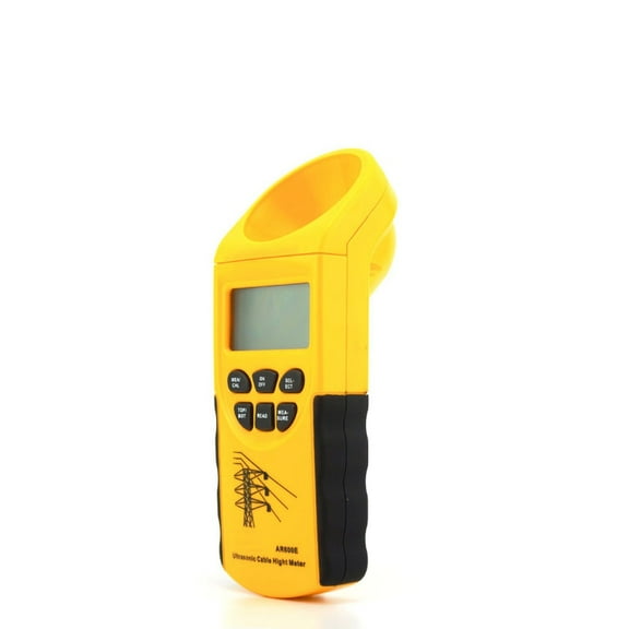 Digital Ultrasonic Cable Height Meter Overhead Cable Distance Meter Cable Height Meter Measuring Range Up to 23m Cable Height Meter