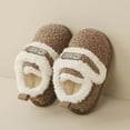 thumbnail image 4 of Kureaily Winter Girls Boots Indoor Slippers Warm Lined Shoes For Babies Toddlers Soft Sole Cozy Home Floor Footwear With Easy On Design For Kids Children 12-18 Months, 4 of 4