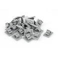 thumbnail image 1 of Unique Bargains 25pcs 6mm-7mm Cable Wire Holder Plastic Adhesive Clips Clamps Organizer Gray, 1 of 2