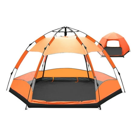 Romacci Instant Pop Tent Waterproof Two Layer Automatic Dome Tent Backpacking Tent for Over 8 People