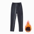thumbnail image 2 of Girls Pants Warm Bottoming Casual Leggings Dance Fall Winter Clothes 7-8 Years,Dark Gray Caqnni, 2 of 7